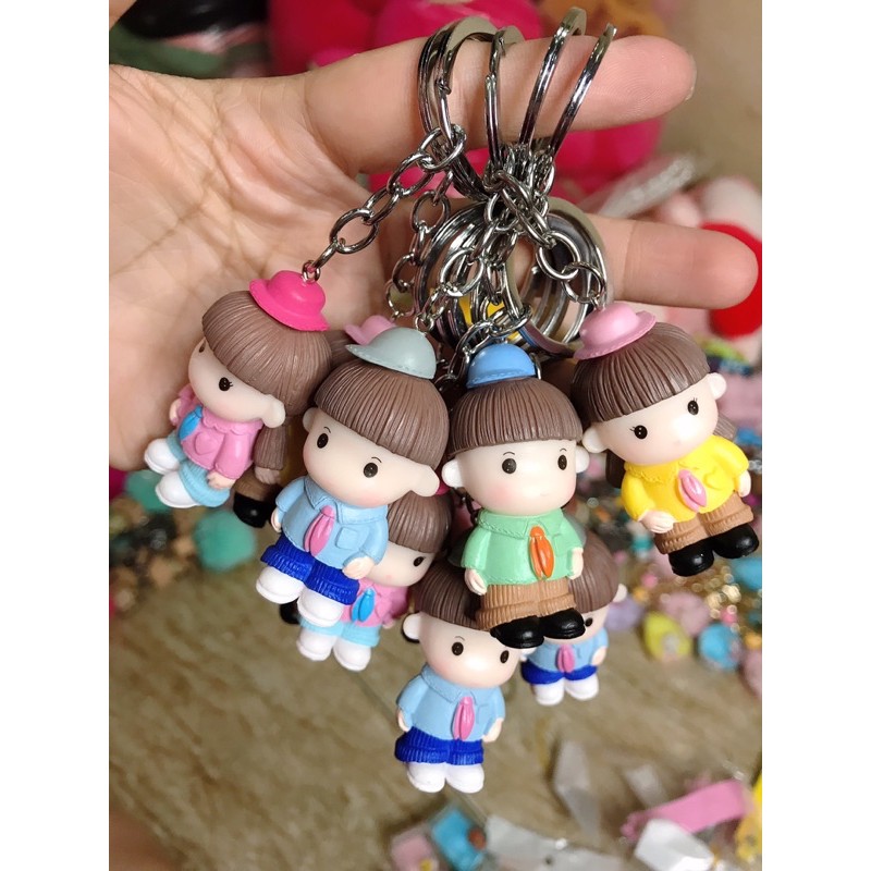 COMBO 5c móc khoá, móc balo bằng silicon