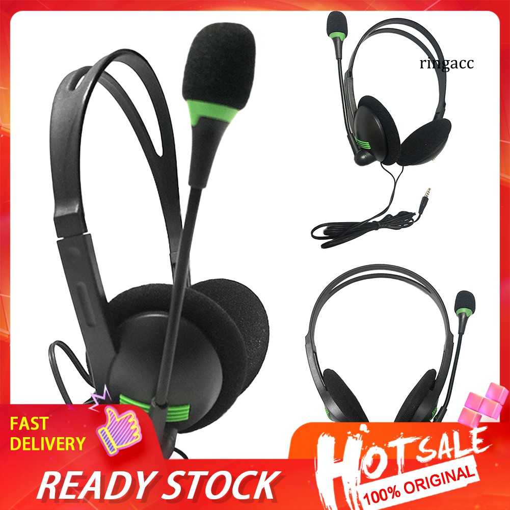 Tai Nghe Chụp Tai Jack 3.5mm Âm Thanh Sống Động