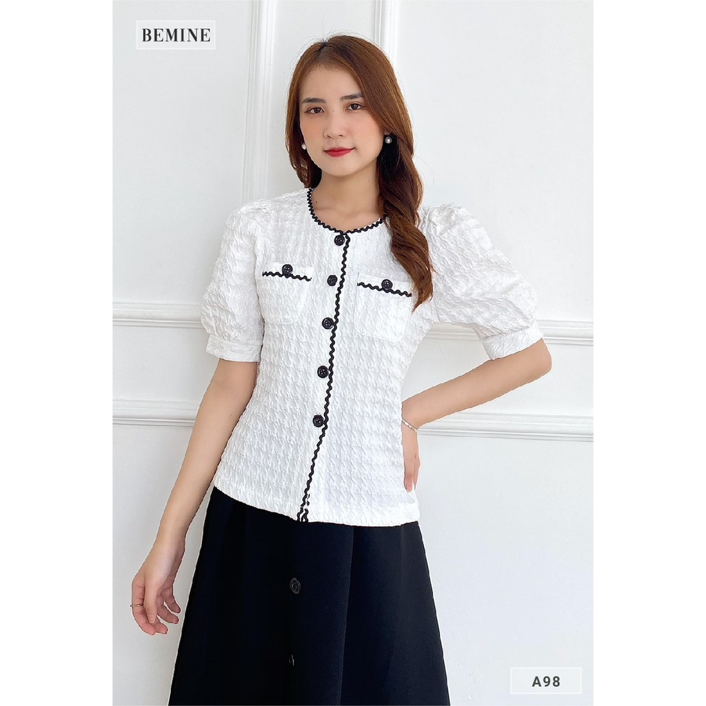 Áo công sở nữ ngắn phong cách BEMINE A98TRANG