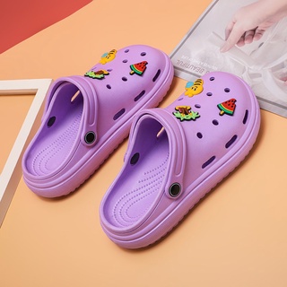 Dép Crocs Đế Dày Thời Trang Hè Cho Nữ