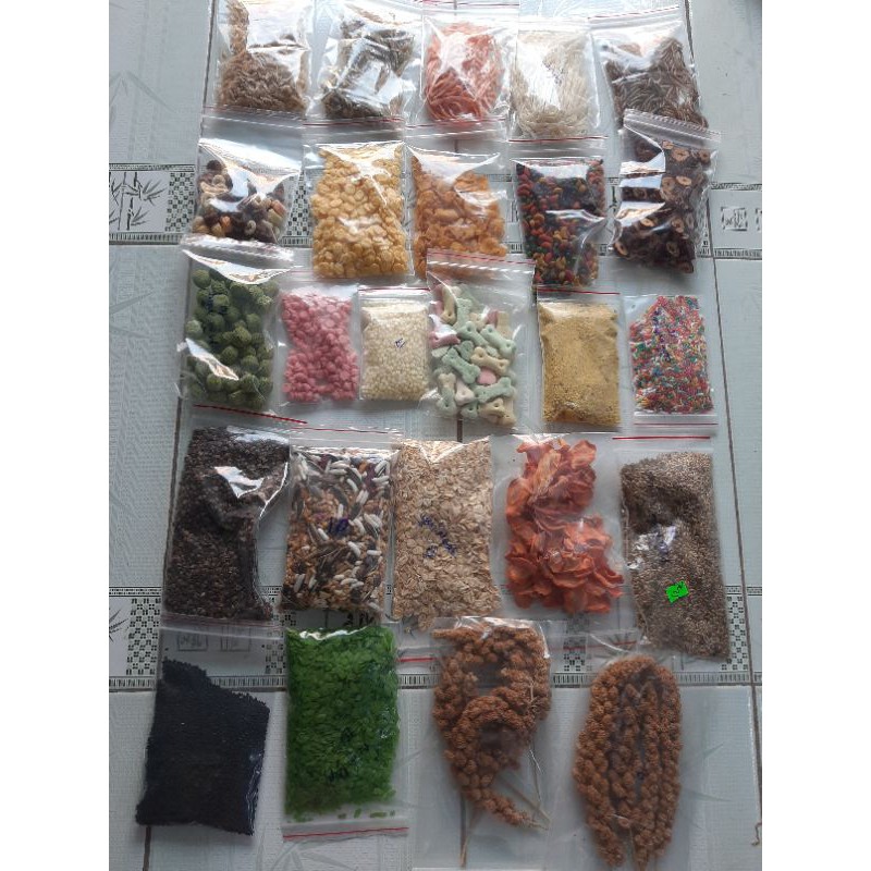 Thức ăn dặm cho hamster