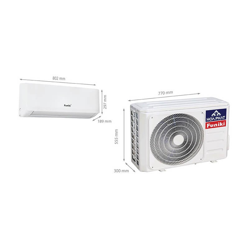 MIỄN PHÍ CÔNG LẮP ĐẶT & VẬT TƯ - Điều hòa không khí 2 chiều Funiki 12000BTU Thường – SH12MMC2 Mới