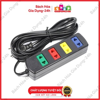 [GIÁ HỦY DIỆT] Ổ cắm điện LiOA 4TC dây 3m & 5m-Giadung24h