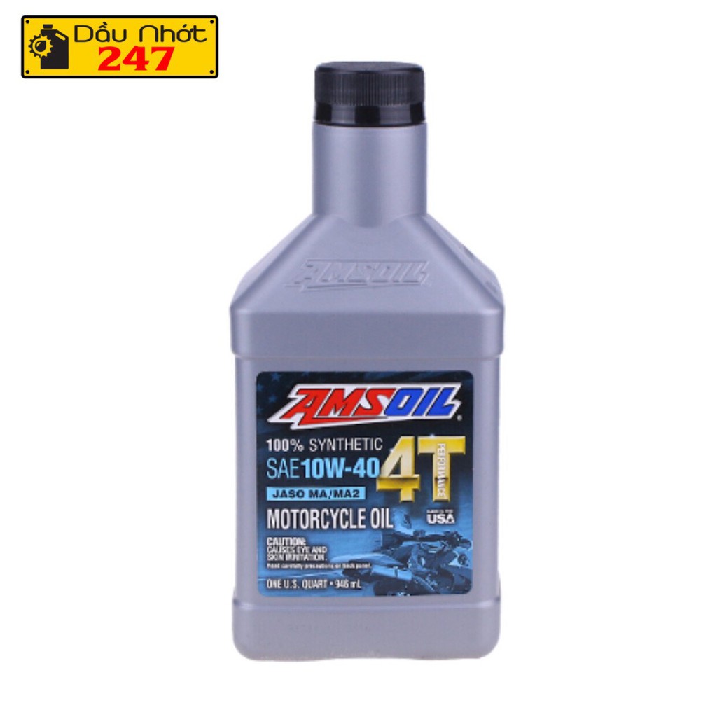 Dầu nhớt Amsoil Performance 4T 10w40  946ml