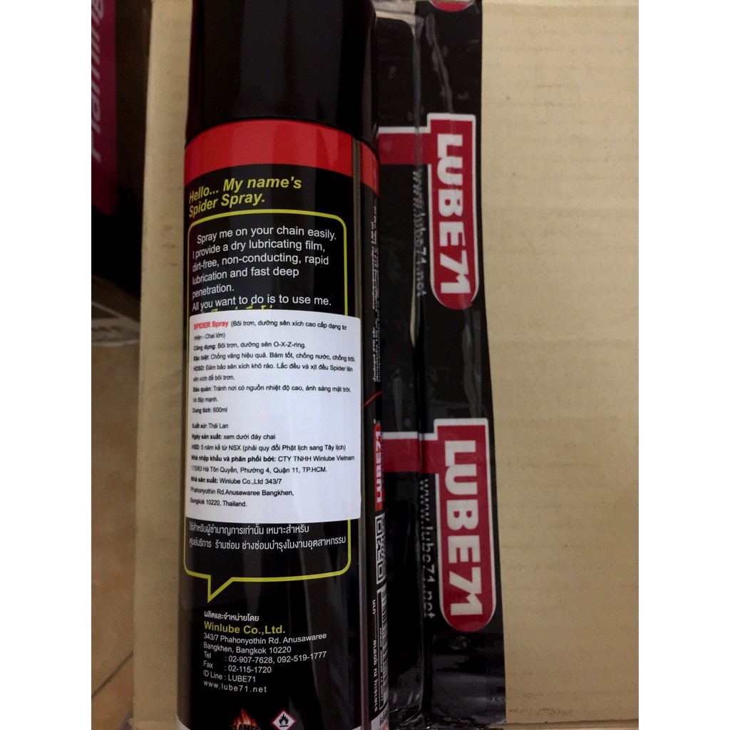 Dưỡng sên SPIDER 600ml