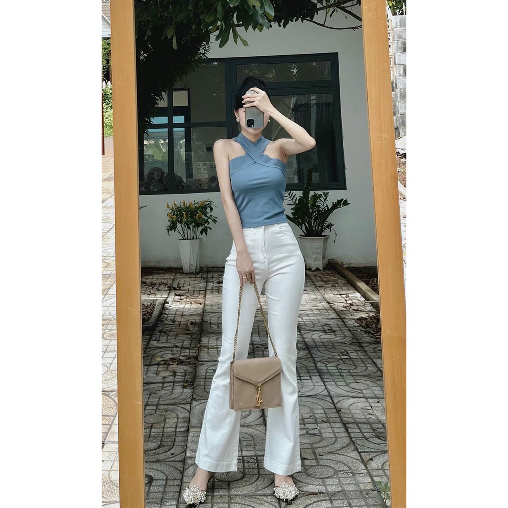 JEANS ỐNG LOE - SIÊU HACK DÁNG (MÃ 08) [Moment House]