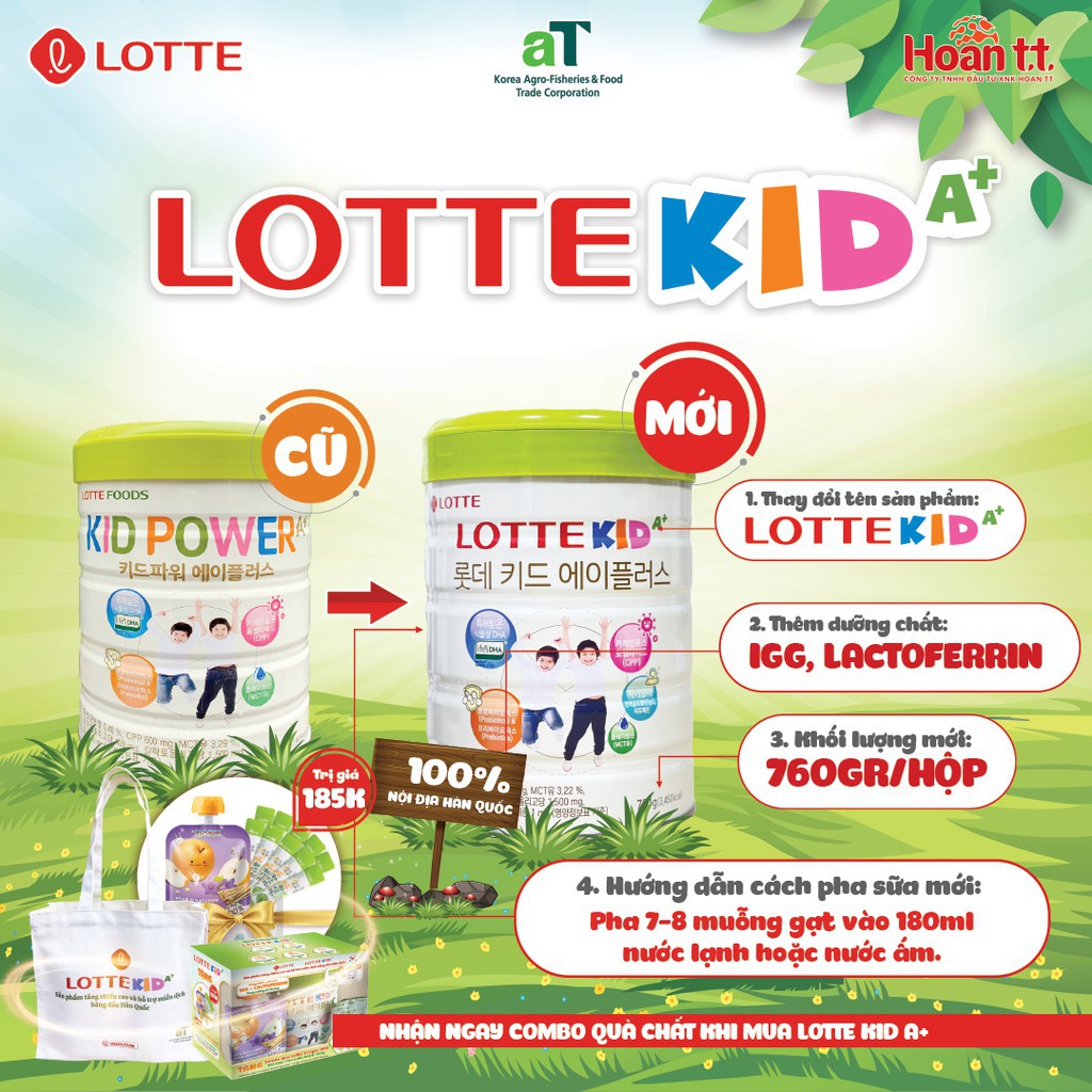 Combo Men Vi Sinh Sysy Và Sữa Lotte Kid A+