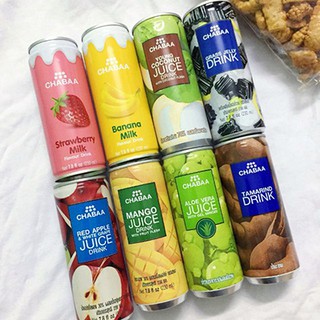 NƯỚC TRÁI CÂY , SỮA CHABA THÁI LAN LOẠI 230ML ĐỦ VỊ