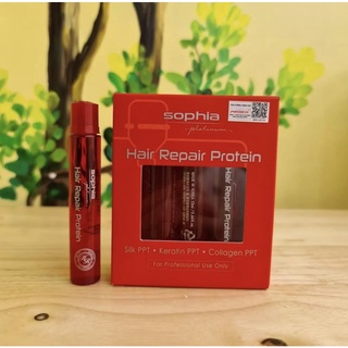 Sophia Protein Repair phục hồi tóc hư nát 13ml/ống - dưỡng chất phục hồi tóc nát