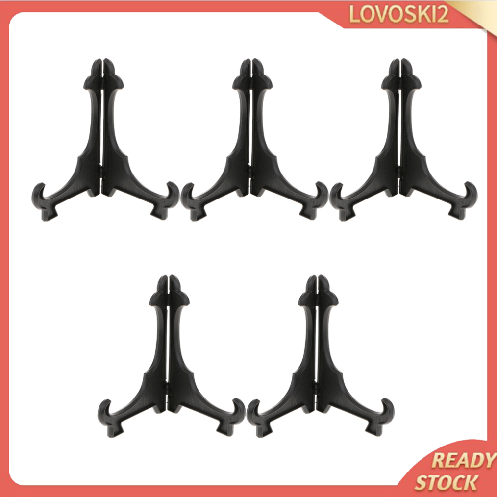Bộ 5 Giá Đỡ Đĩa Bằng Nhựa 10cm Lovoki2