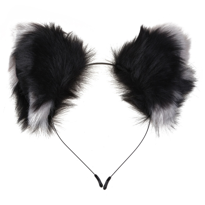 Băng Đô Tai Mèo Lông Xù Đáng Yêu Dành Cho Nữ