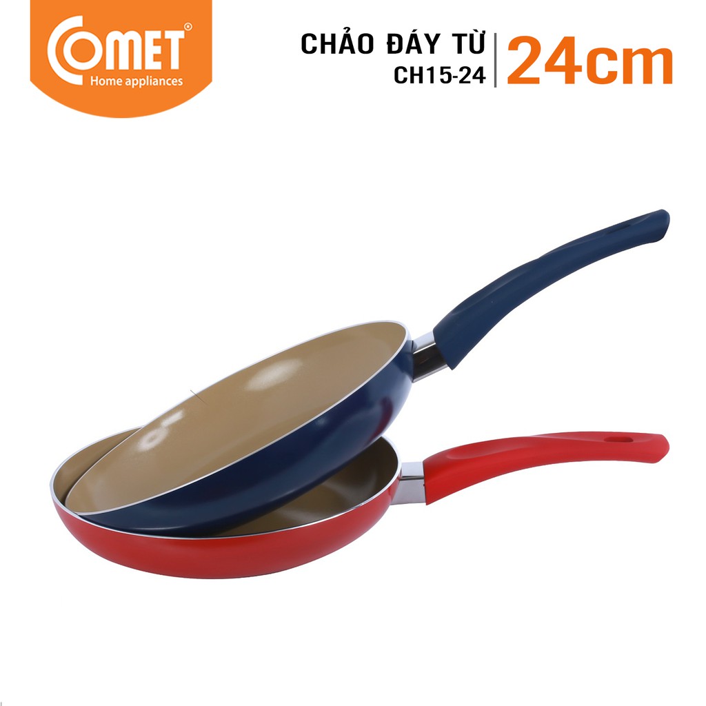 Chảo chống dính cao cấp Ceragold đáy từ Comet CH15-24