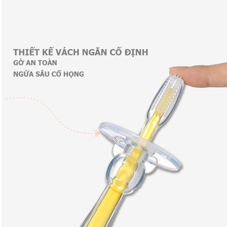 【COD & READY STOCK】Bàn chải đánh răng silicone mềm mại cho bé