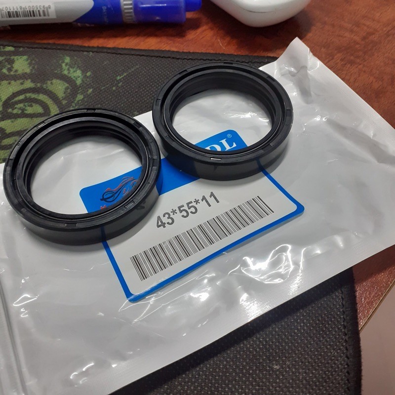 Phớt phuộc xe máy đủ kích thước Dầu và Bụi