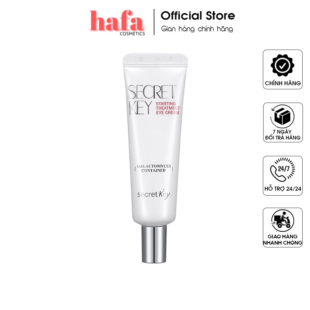Kem dưỡng nâng cơ và giảm quầng thâm mắt Secret Key Starting Treatment Eye Cream _ Secret Key Chính Hãng