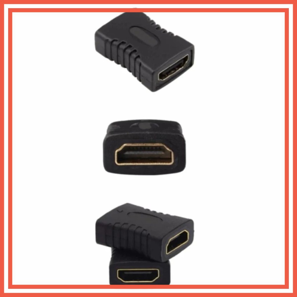 Đầu nối HDMI 2 đầu âm giúp nối dài dây cáp HDMI loại tốt APELE