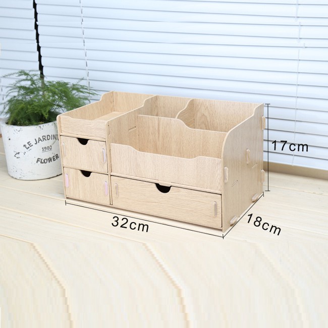 Kệ đựng mỹ phẩm bằng gỗ 5 ngăn kéo 1040 | BigBuy360 - bigbuy360.vn