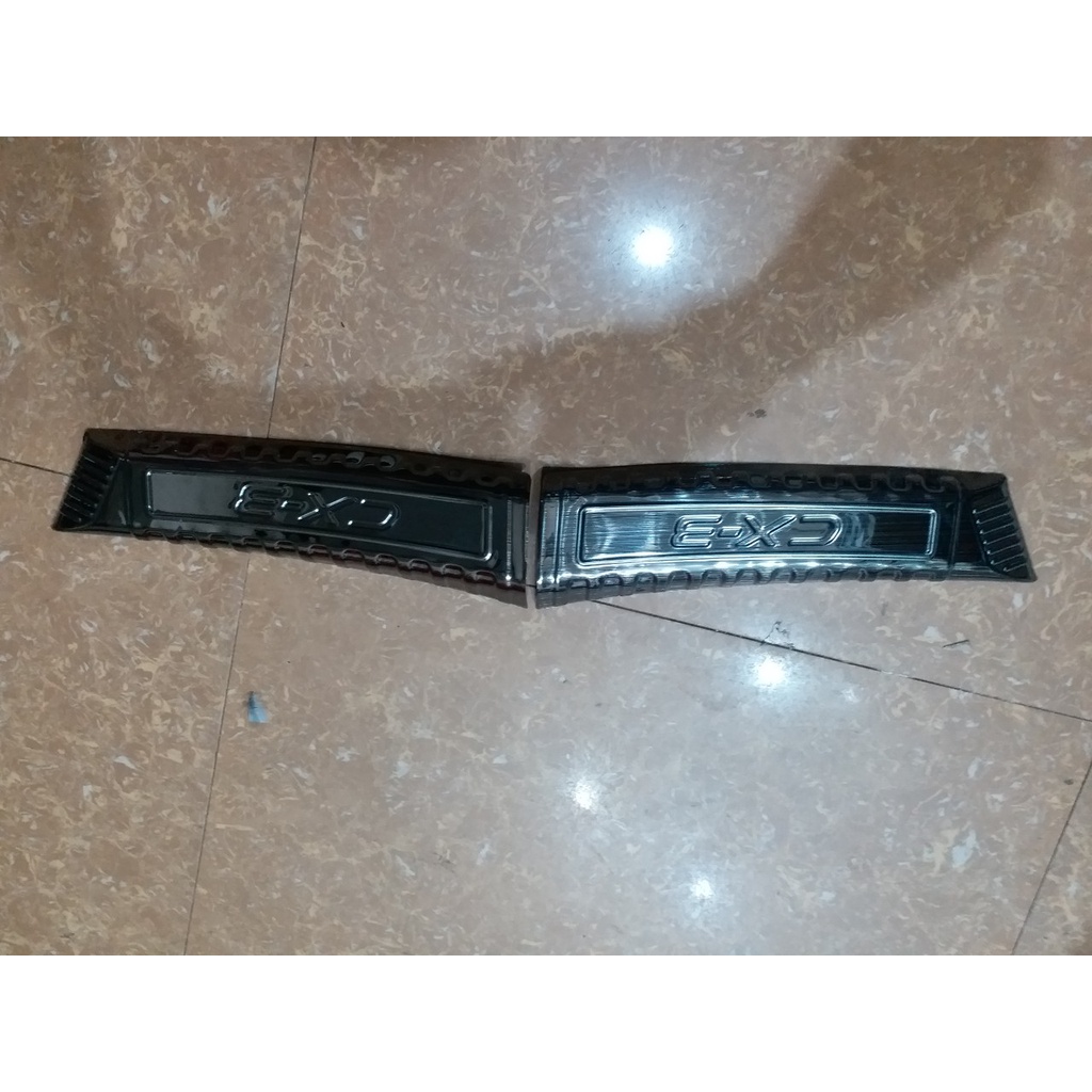 Full ốp chống trầy cốp trong + cốp ngoài vân Titan xe mazda CX3 - AUTO GP