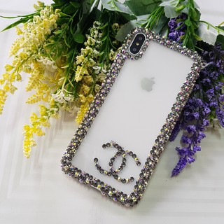 [IB DÒNG ĐT]Ốp lưng handmade đính đá viền đủ màu