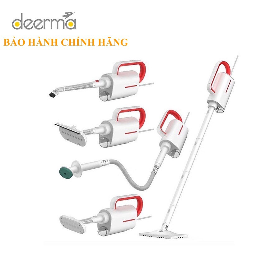 [GIAO HỎA TỐC]Máy Lau Nhà Hơi Nước Nóng DEERMA ZQ600- BH 6 tháng