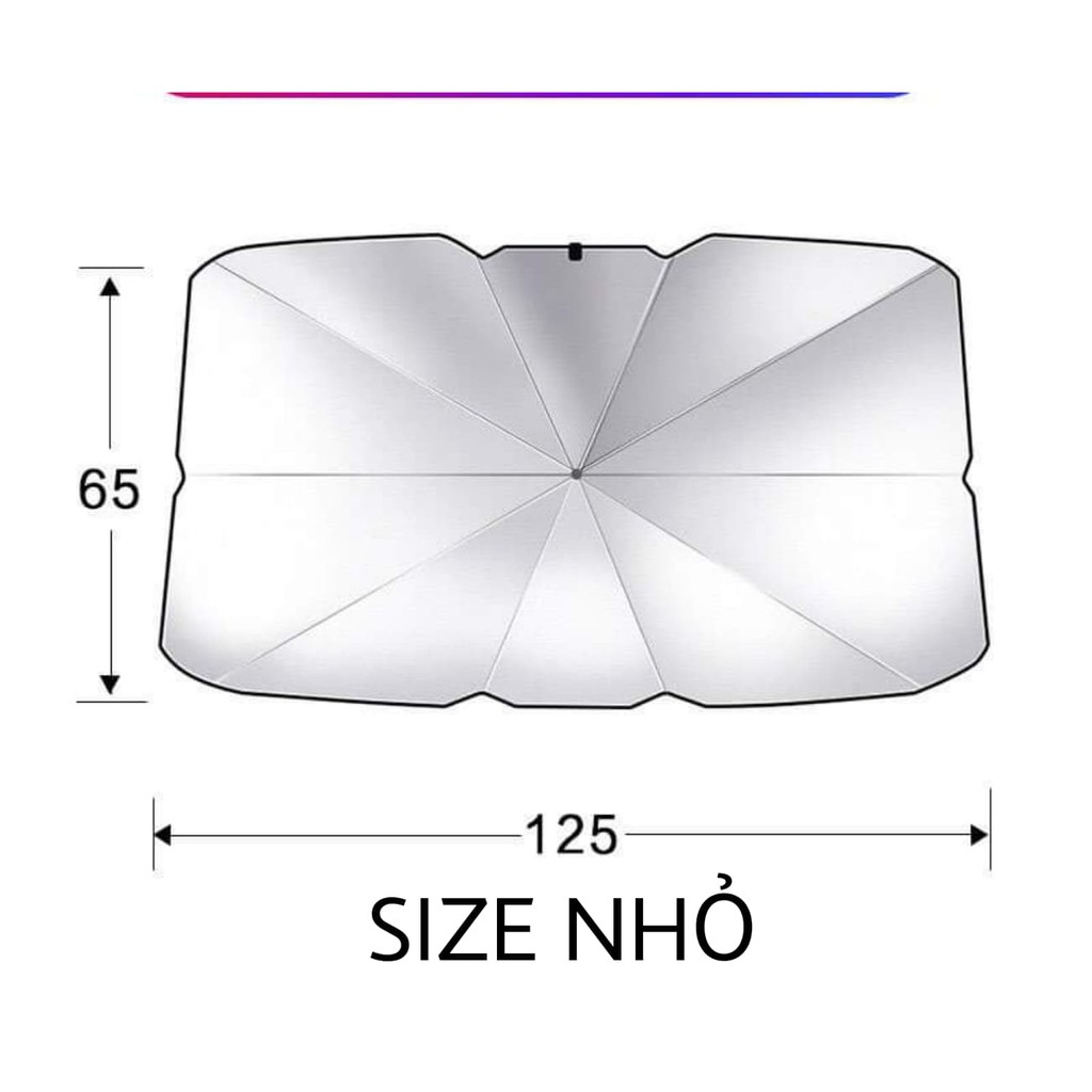 Ô Che Nắng Kính Lái Xe Hơi Ô Tô Cao Cấp - Chắn Nắng Giảm Nóng Bảo Vệ Nội Thất