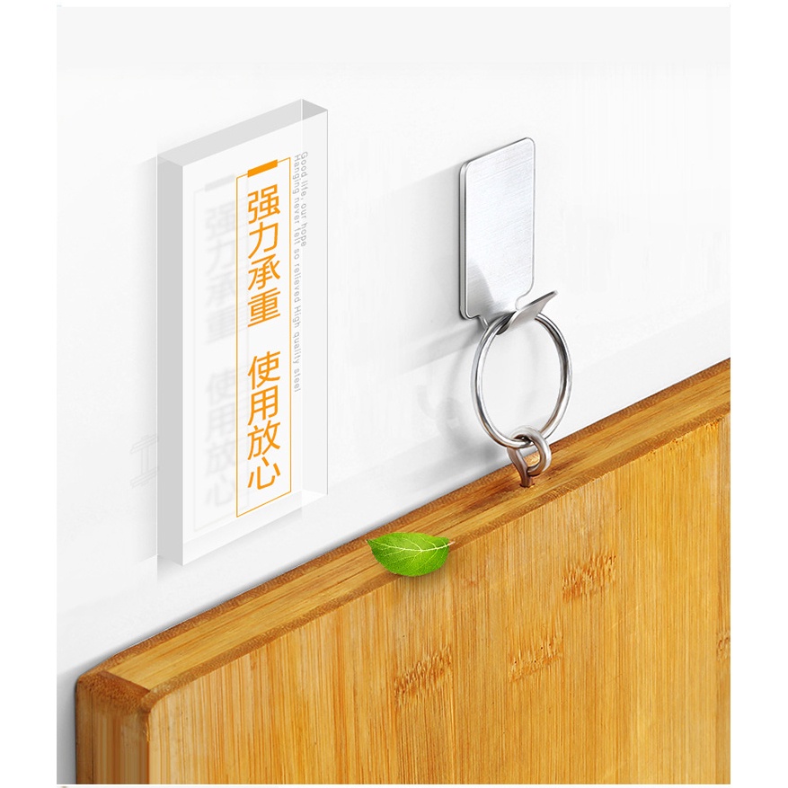 Móc Treo Đồ Tự Dính Bằng Thép Không Gỉ Chất Lượng Cao