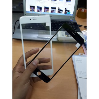 Dán dẻo full màn iphone 6 plus/ 6s plus( Đen, trắng)