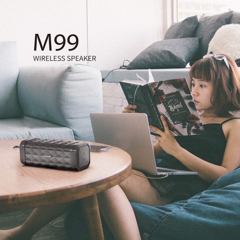 Loa bluetooth cao cấp BUGANI M99 Âm thanh cực chuẩn