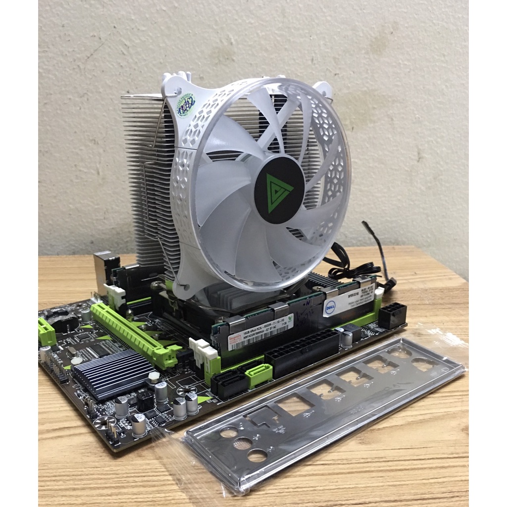 Combo Xeon X79 Sniper new + cpu E5 2637 2670 2696 2697 v2 + Ram 16Gb tản t400i - giả lập nox, render, chiến game giá thợ