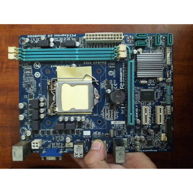 Main Gigabyte H61M-DS2 nguyên zin tháo thùng