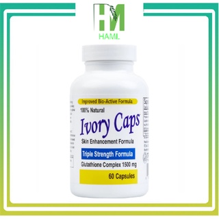  Viên uống trắng da IVORY CAPS giảm nám và tàn nhang 60 viên của Mỹ 