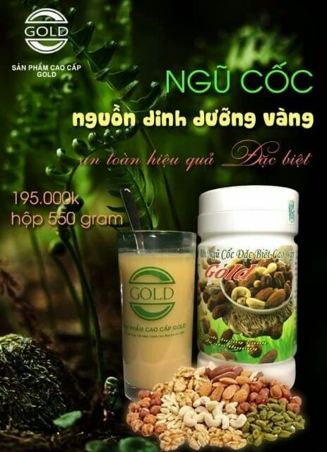 NGŨ CỐC ĐẶC BIỆT CAO CẤP GOLD