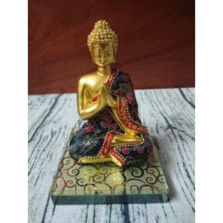 Tượng phật Thích ca mâu ni để ô tô + Kèm nước hoa