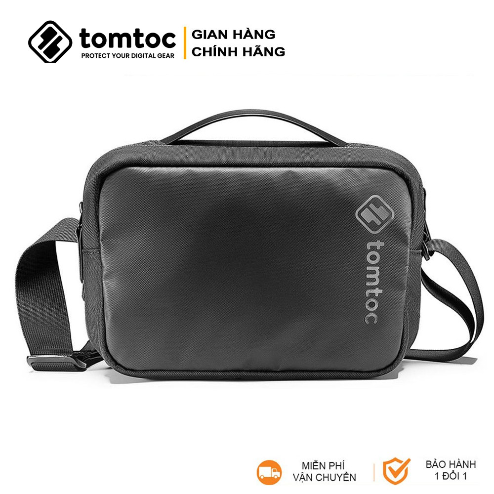 Túi đeo đa năng TOMTOC (USA) Crossbody for tech accessories and iPad mini 7.9inch H02-A02D - Phân Phối Chính Hãng