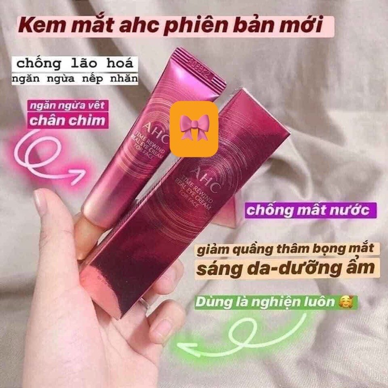 Kem Mắt AHC AGELESS REAL EYE CREAM FOR FACE | BigBuy360 - bigbuy360.vn