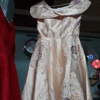 Đầm gấm thiết kế cao cấp. Hàng chuẩn shop