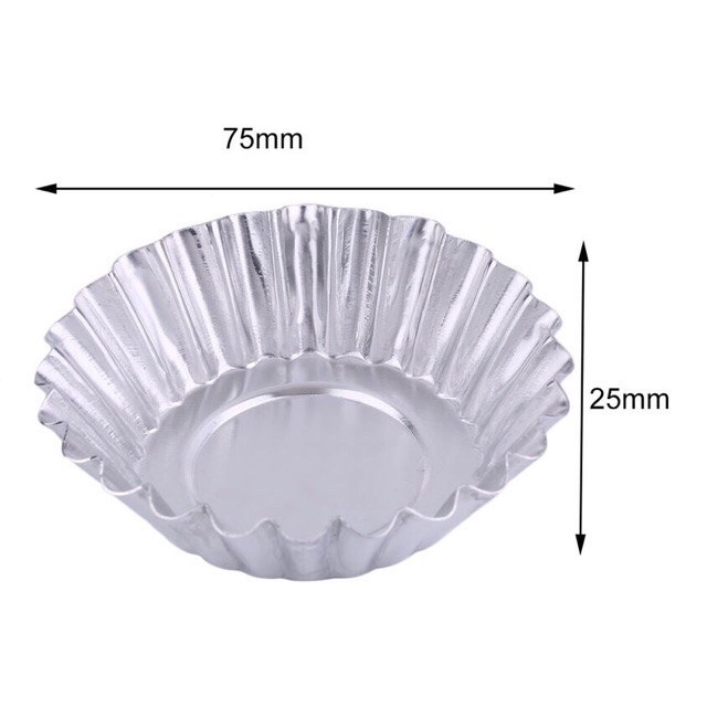 15 khuôn tart nhôm