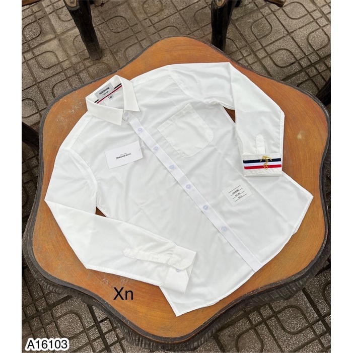 Áo Sơ Mi Thom Browne Dài Tay Nam - Áo Sơ Mi Nam Đơn Giản