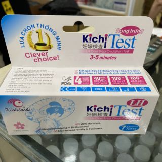 Que thử trứng Kichi Test (hộp 7 que)