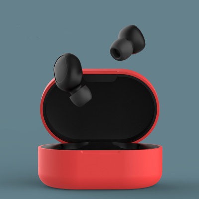 Vỏ case Redmi Airdots silicone silicone nhám bảo vệ tai nghe