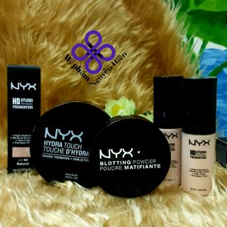 Combo Kem nền  +Phấn phủ Nyx