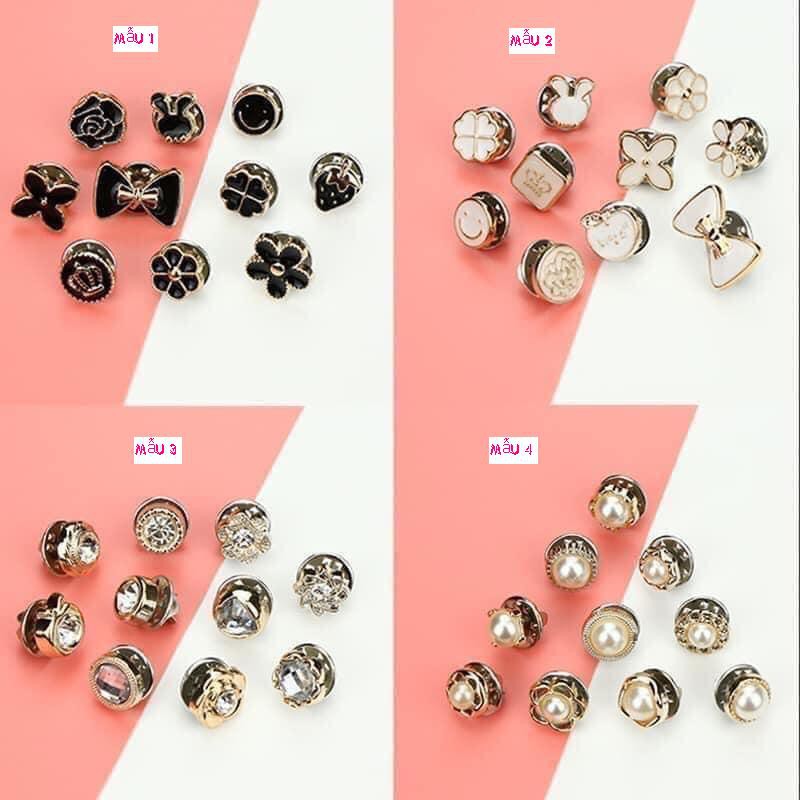 Set cúc cài áo mini (10 chiếc)