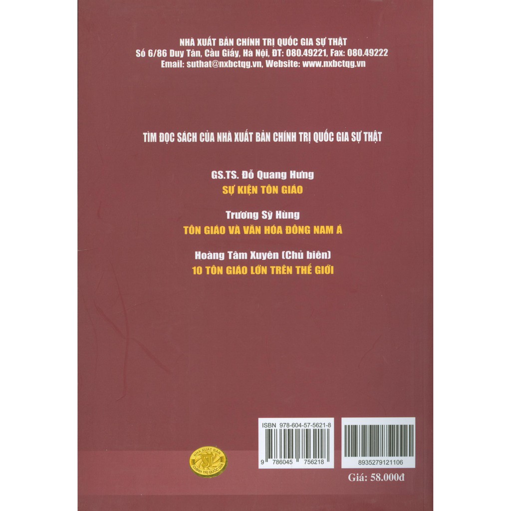 Sách - Tín Ngưỡng Thờ Mẫu Của Người Việt Nam | BigBuy360 - bigbuy360.vn