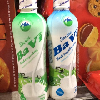 Sữa Tươi Thanh Trùng Ba Vì Chai 890ml