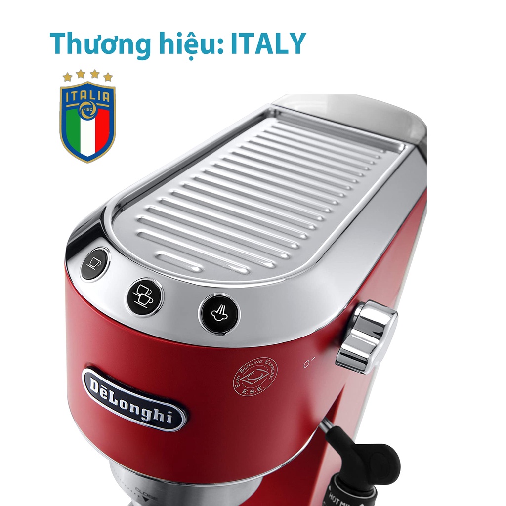 Máy pha cà phê Delonghi Dedica Style EC685 - Máy pha cafe tự động 3 chức năng thương hiệu Italy