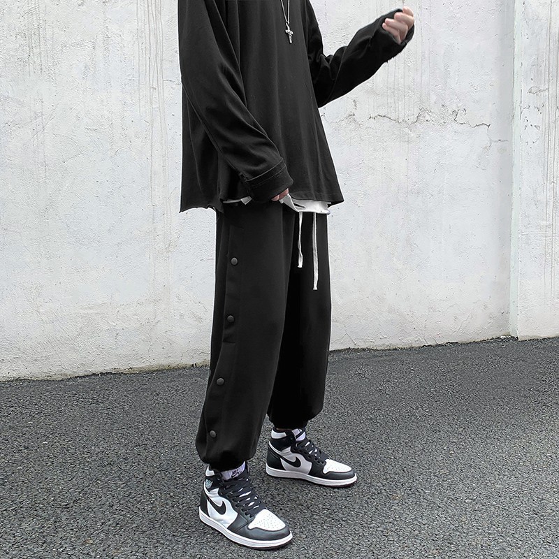 Quần dài ống suông màu trơn cho nam size M-5XL | BigBuy360 - bigbuy360.vn