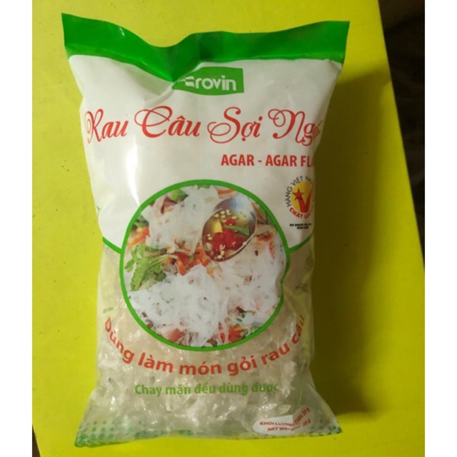 Rau Câu Sợi Ngắn Rovin gói 20gam-Miến Rau Câu/ Bánh tráng trộn Keto,Das, eatclean date 2023 | BigBuy360 - bigbuy360.vn