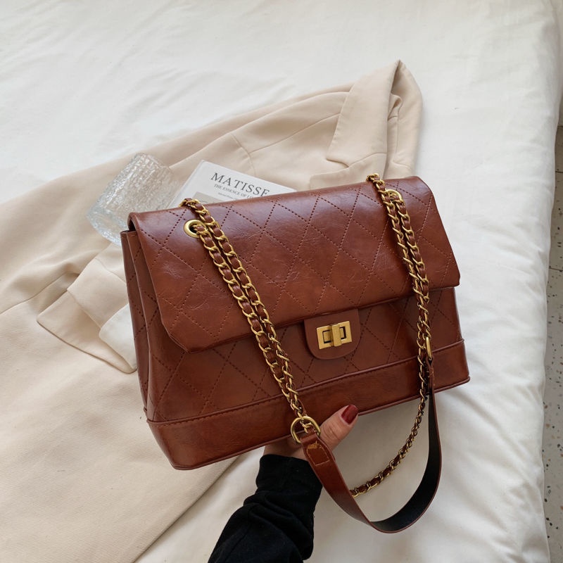 Túi đeo dưới cánh tay thời trang retro 2021