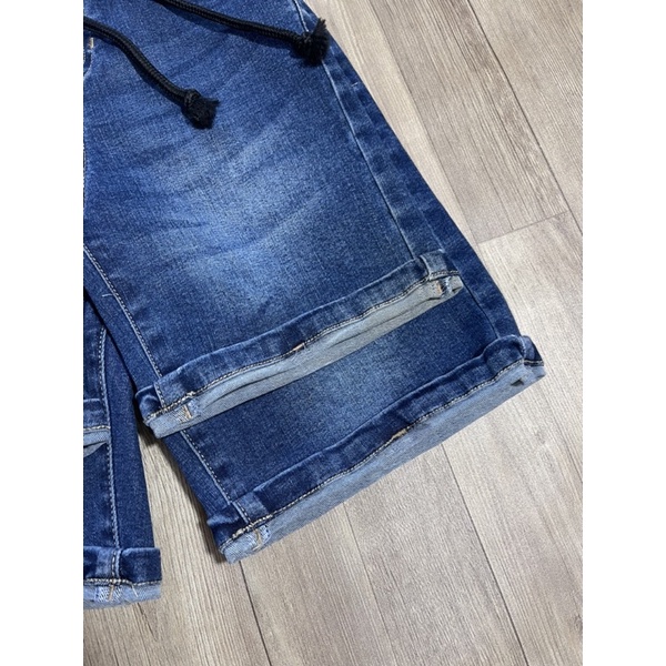 Quần short jean mềm bé trai lớn