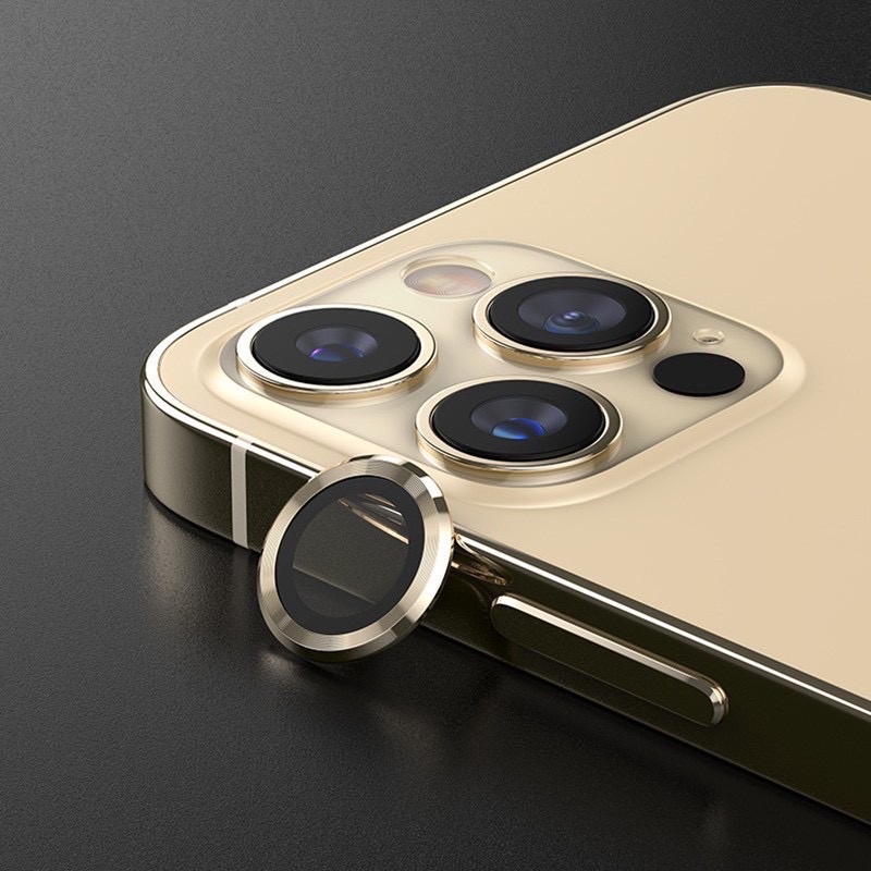 Bộ 3 dán mắt camera bảo vệ vành nhôm + kính bảo vệ cho Samsung Z Fold 3